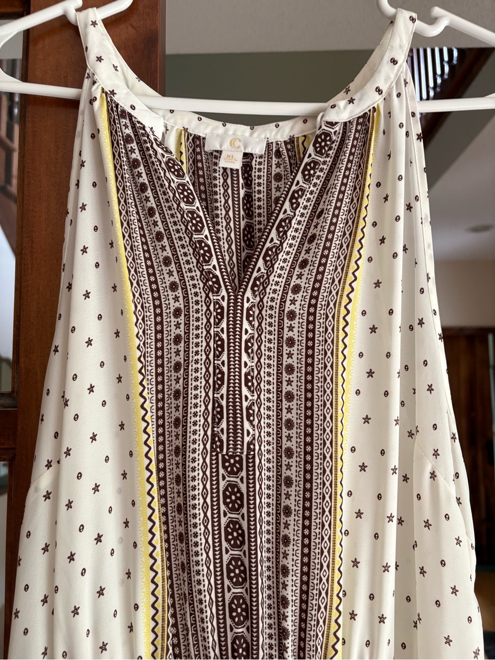 C. Wonder Sleeveless Maxi Dress size XL